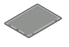 Форма приготовления для гриля и пиццы RATIONAL GN1/1 60.70.943