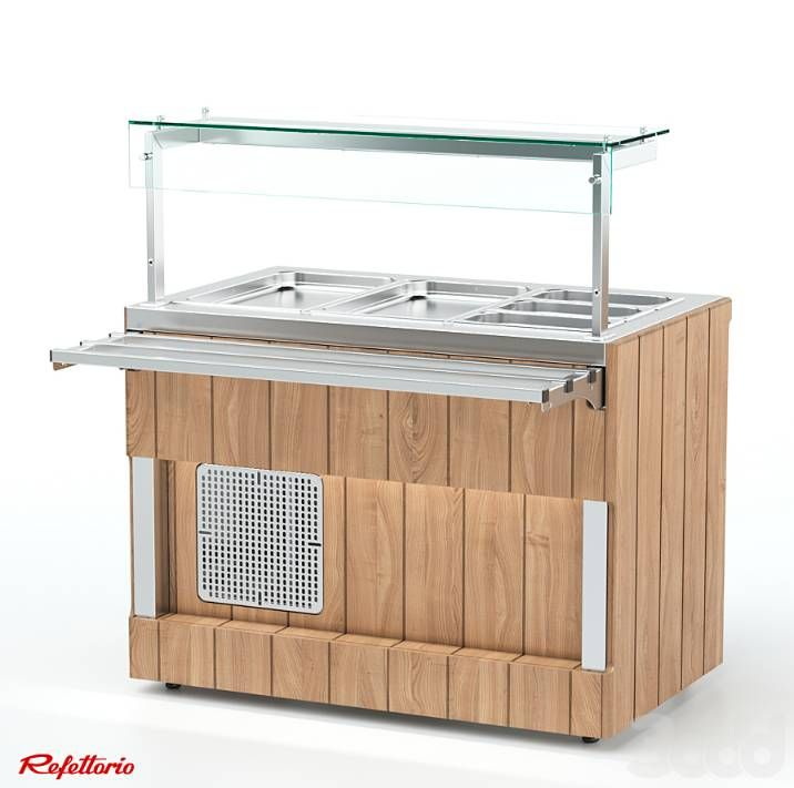 Прилавок холодильный RC13A Capital 1505x700x1255(860) h=100мм