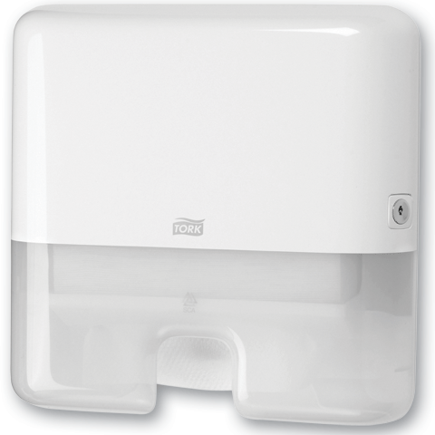 Диспенсер для полотенец TORK Elevation mini Interfold, белый 552100