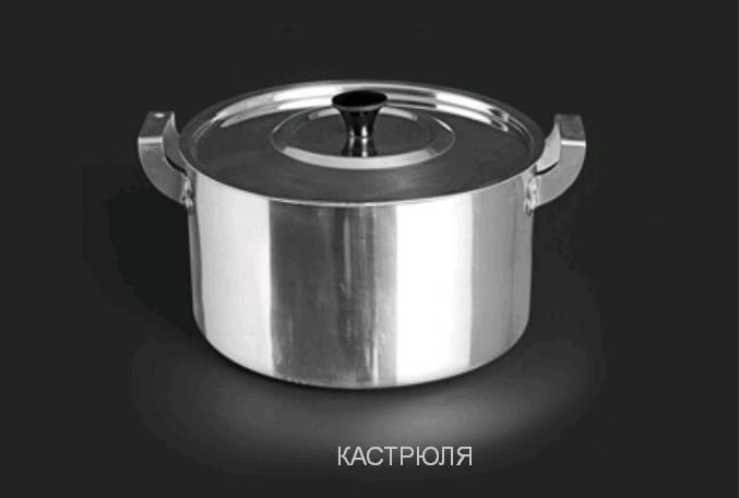 Кастрюля 1,5 л полированная